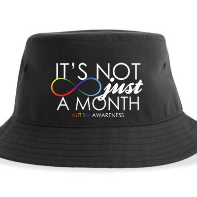 Its Not Just A Month Autism Awareness Sustainable Bucket Hat