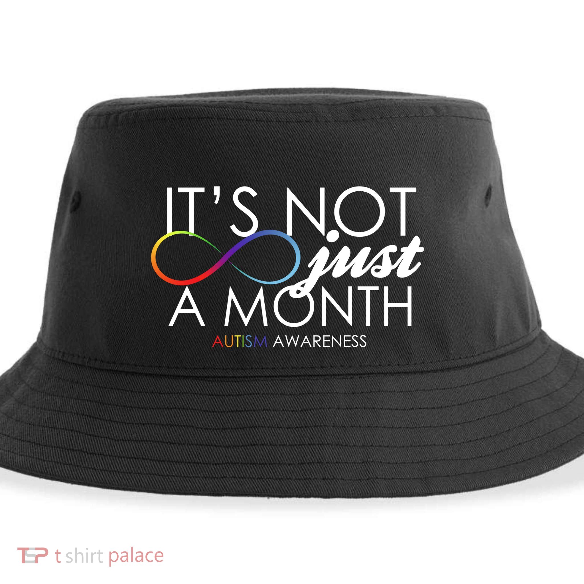 Its Not Just A Month Autism Awareness Sustainable Bucket Hat