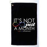 Its Not Just A Month Autism Awareness Golf Towel