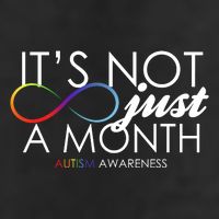 Its Not Just A Month Autism Awareness Golf Towel