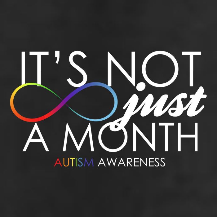 Its Not Just A Month Autism Awareness Golf Towel