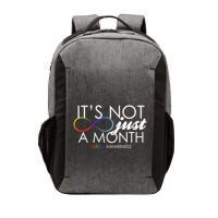 Its Not Just A Month Autism Awareness Vector Backpack