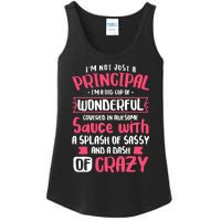 I'm Not Just A Principal - School Teacher Appreciation Ladies Essential Tank