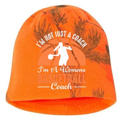 I'm Not Just A Coach I'm A Womens Basketball Coach Gift Funny Sport Kati - Camo Knit Beanie