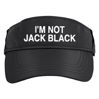 I’m Not Jack Black Adult Drive Performance Visor