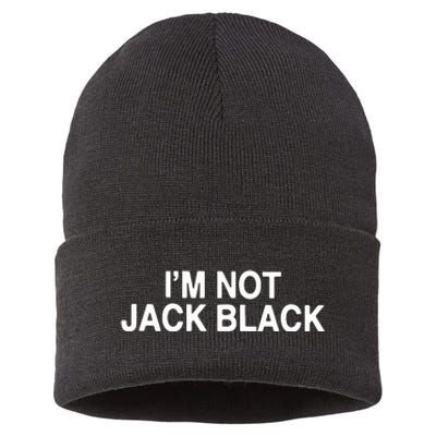 I’m Not Jack Black Sustainable Knit Beanie