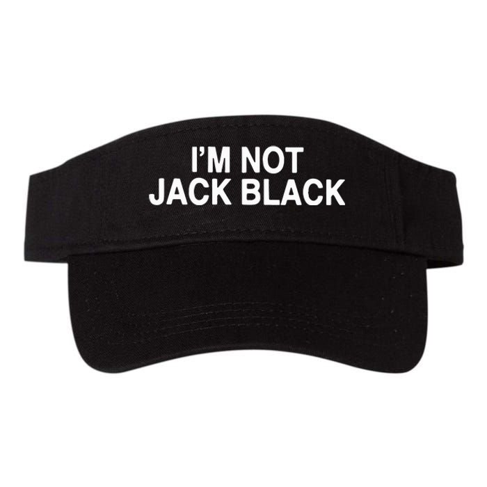 I’m Not Jack Black Valucap Bio-Washed Visor