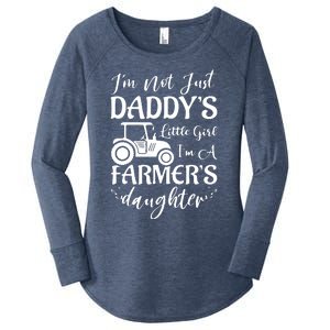 Im Not Just Daddys Little Girl Im A Farmers Daughter Women's Perfect Tri Tunic Long Sleeve Shirt