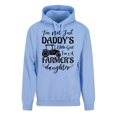 Im Not Just Daddys Little Girl Im A Farmers Daughter Unisex Surf Hoodie