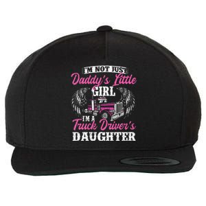 Im Not Just Daddys Little Girl Truck Driver Daughter Wool Snapback Cap