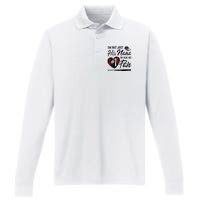 I'm Not Just His Nana I'm His Number One Fan Baseball Cute Performance Long Sleeve Polo