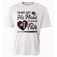 I'm Not Just His Nana I'm His Number One Fan Baseball Cute Cooling Performance Crew T-Shirt