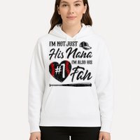 I'm Not Just His Nana I'm His Number One Fan Baseball Cute Hoodie