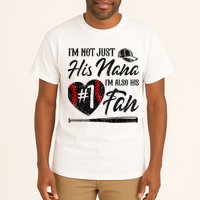 I'm Not Just His Nana I'm His Number One Fan Baseball Cute Tall T-Shirt