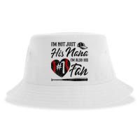 I'm Not Just His Nana I'm His Number One Fan Baseball Cute Sustainable Bucket Hat