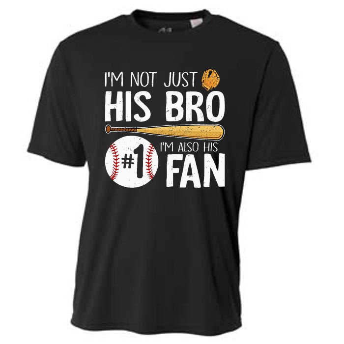 Im Not Just His Bro Im His Number One Fan Cooling Performance Crew T-Shirt