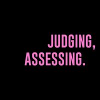 I'm Not Judging I'm Assessing Funny 16 in Basic Backpack