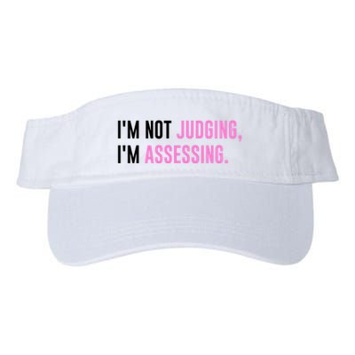 I'm Not Judging I'm Assessing Funny Visor