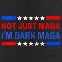 I’M Not Just Maga Im Dark Maga Trump 2024 Elections 7 Panel Mesh Trucker Snapback Hat