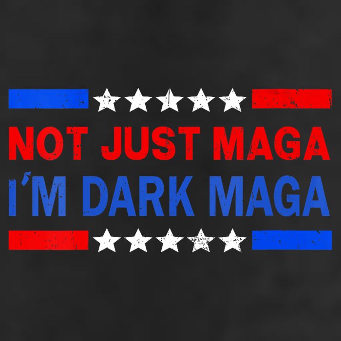 I’M Not Just Maga Im Dark Maga Trump 2024 Elections 7 Panel Mesh Trucker Snapback Hat