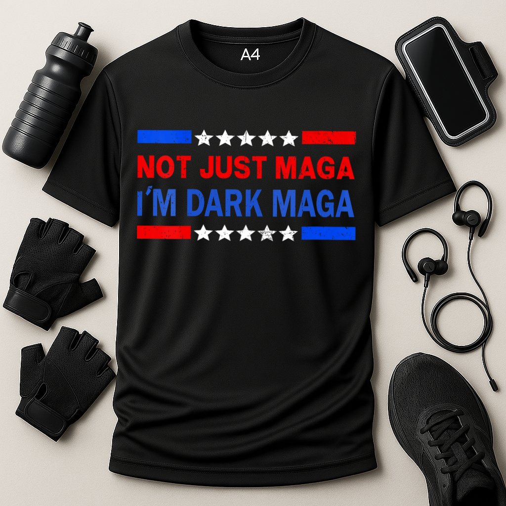 I’M Not Just Maga Im Dark Maga Trump 2024 Elections Cooling Performance Crew T-Shirt