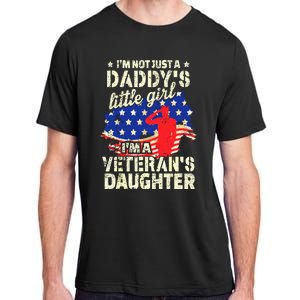 I'm Not Just A Daddy's Little Girl I'm Veteran's Daughter US Long Sleeve Adult ChromaSoft Performance T-Shirt