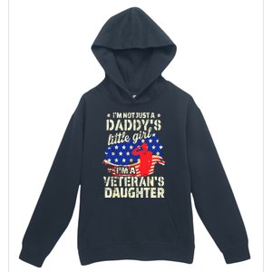 I'm Not Just A Daddy's Little Girl I'm Veteran's Daughter US Long Sleeve Urban Pullover Hoodie