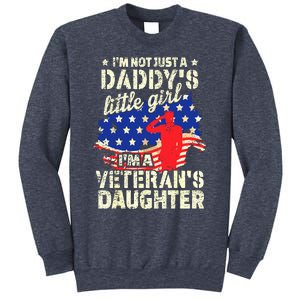 I'm Not Just A Daddy's Little Girl I'm Veteran's Daughter US Long Sleeve Sweatshirt