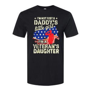 I'm Not Just A Daddy's Little Girl I'm Veteran's Daughter US Long Sleeve Softstyle CVC T-Shirt