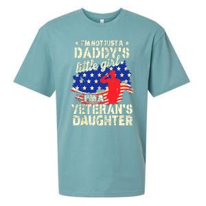 I'm Not Just A Daddy's Little Girl I'm Veteran's Daughter US Long Sleeve Sueded Cloud Jersey T-Shirt