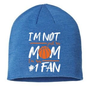 I'm Not Just His Mom I'm His Number One Fan Gift Sustainable Beanie