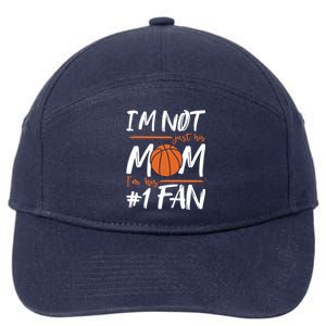 I'm Not Just His Mom I'm His Number One Fan Gift 7-Panel Snapback Hat