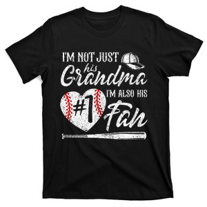 Im Not Just His Grandma Im His Number One Fan Baseball Cute T-Shirt