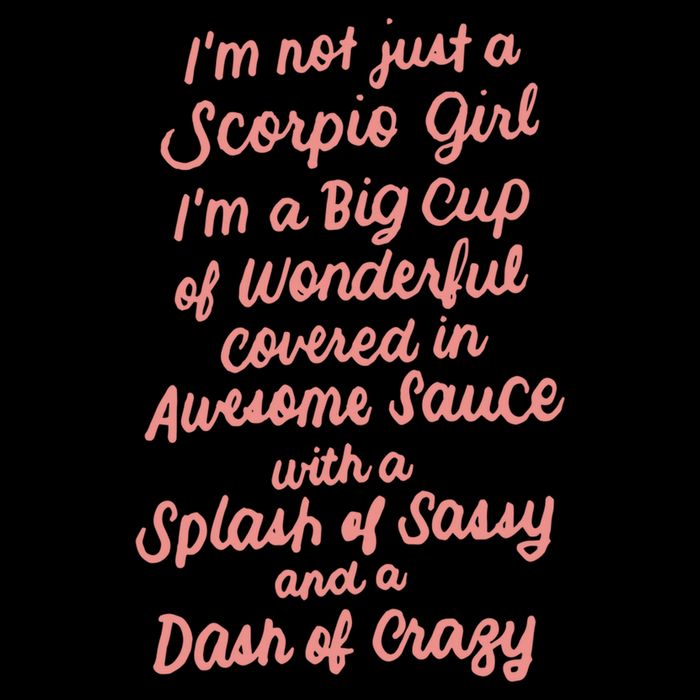 Im Not Just A Scorpio October November Birthday Funny Gift Meaningful Gift City Backpack