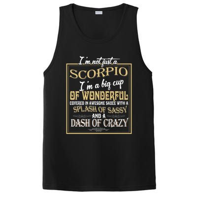 Im Not Just A Scorpio Zodiac Sign Birthday Gift PosiCharge Competitor Tank