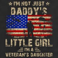 IM Not Just A DaddyS Little Girl IM A VeteranS Daughter Adult Drive Performance Visor