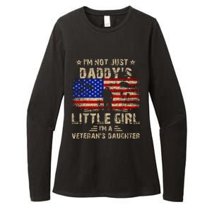 IM Not Just A DaddyS Little Girl IM A VeteranS Daughter Womens CVC Long Sleeve Shirt