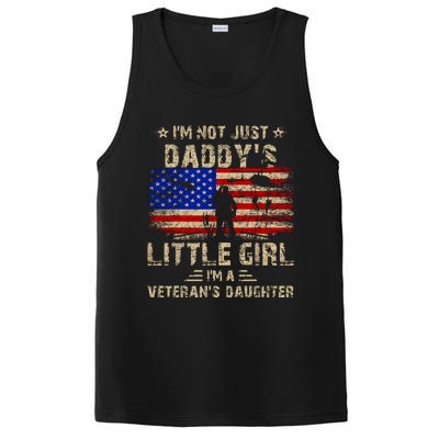 IM Not Just A DaddyS Little Girl IM A VeteranS Daughter PosiCharge Competitor Tank