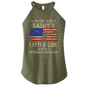 IM Not Just A DaddyS Little Girl IM A VeteranS Daughter Women's Perfect Tri Rocker Tank