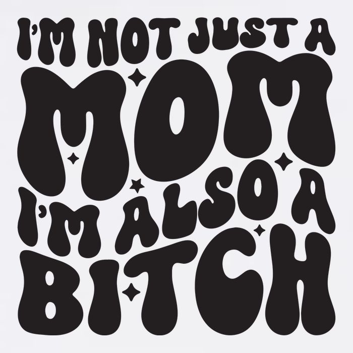 IM Not Just A Mom IM Also A Bitch Cooling Performance Crew T-Shirt