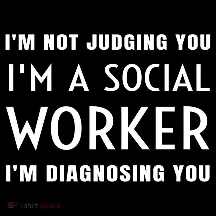 I'm Not Judging You I'm A Social Worker I'm Diagnosing You Gift Impact Tech Backpack