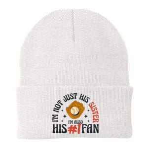 I'm Not Just His Sister I'm Also His Number One Fan Cute Baseball Knit Cap Winter Beanie