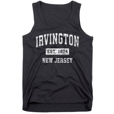 Irvington New Jersey Nj Vintage Sports Tank Top