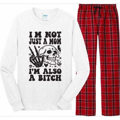 IM Not Just A Mom IM A Bitch Long Sleeve Pajama Set