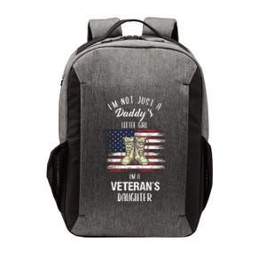 I'm Not Just Daddy's Little Girl Im A Veterans Daughter Vector Backpack