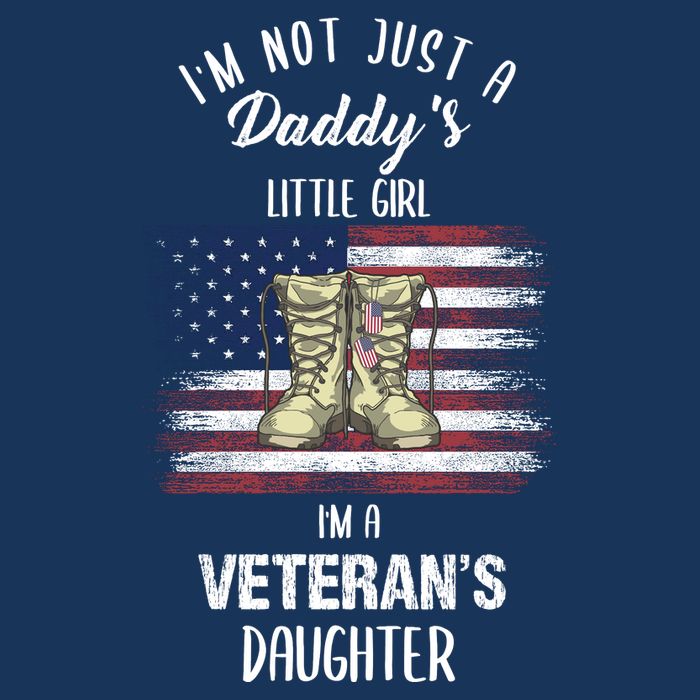 I'm Not Just Daddy's Little Girl Im A Veterans Daughter Cool Comfort Performance Bucket Hat