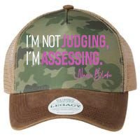 I’m Not Judging I’m Assessing Nurse Blake Legacy Tie Dye Trucker Hat