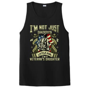 Im Not Just A Daddys Little Girl Im A Veterans Daughter PosiCharge Competitor Tank