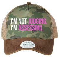 I'm Not Judging I'm Assessing Legacy Tie Dye Trucker Hat
