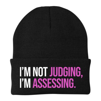 I'm Not Judging I'm Assessing Beanie